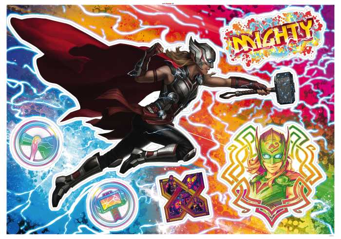 Sticker mural Thor4 - Mighty Jane