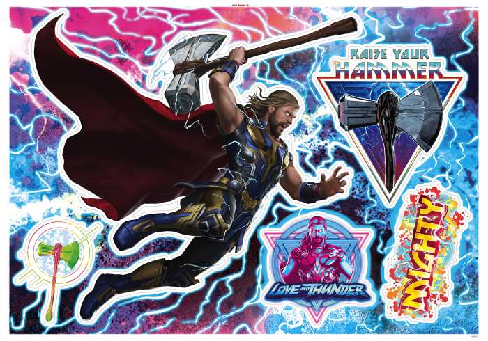 Sticker mural Thor4 - Mighty Thor