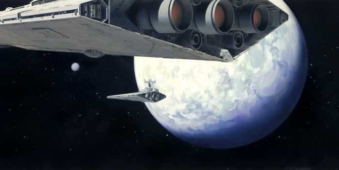 Photo murale intissé impression numérique Star Wars Classic RMQ Stardestroyer