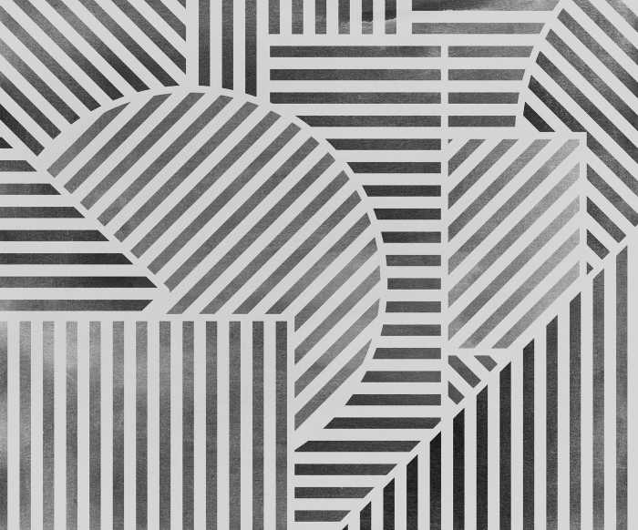 Photo murale intissé impression numérique Jeux de Lignes