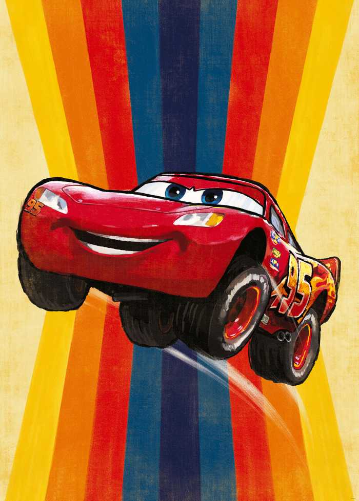 Photo murale intissé impression numérique Cars Jump