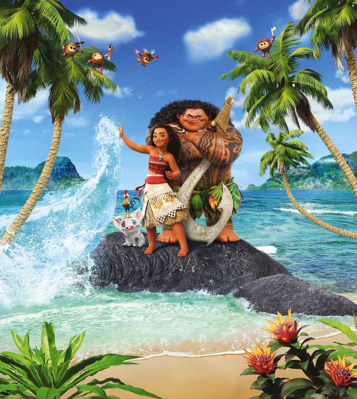 Photo murale intissé impression numérique Moana Beach
