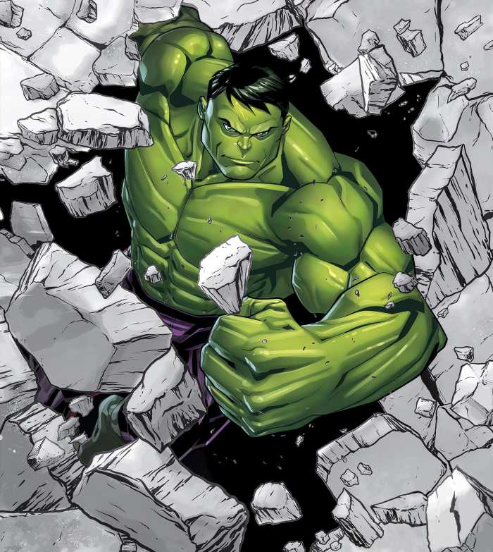 Photo murale intissé impression numérique Hulk Breaker