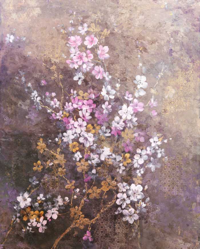 Photo murale intissé impression numérique Hanami