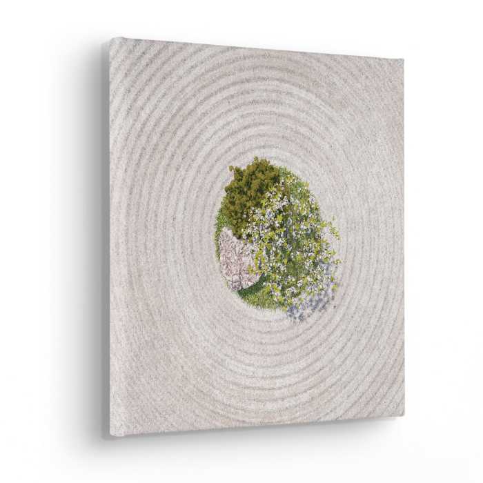 Tableau intissé Shavasana