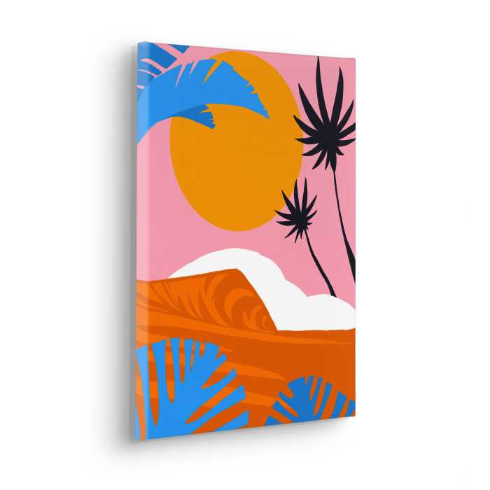Tableau intissé Island Hopping