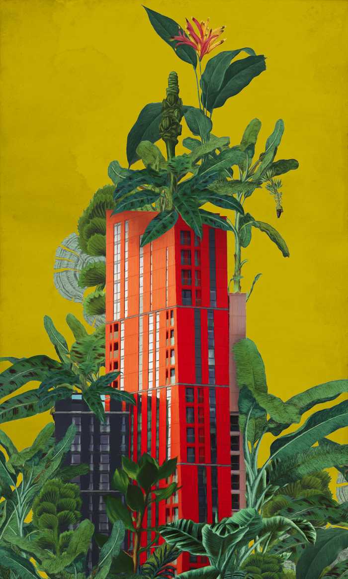 Photo murale intissé impression numérique Plant House