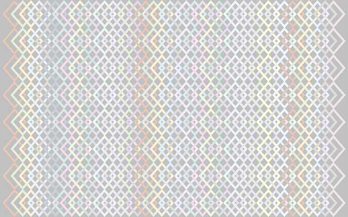 Photo murale intissé impression numérique Structure Rhombus lightgrey-pastell
