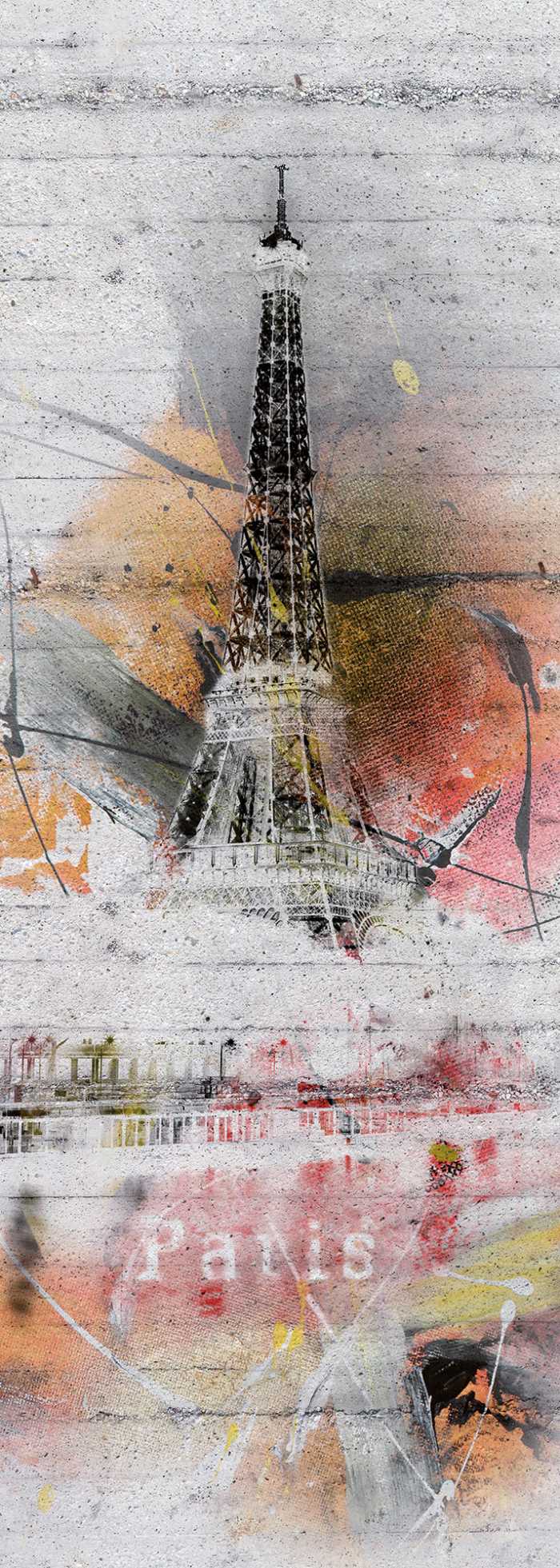 Panneau sur intissé  Paris