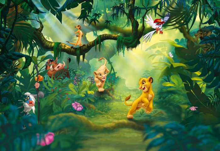 Photo murale Lion King Jungle