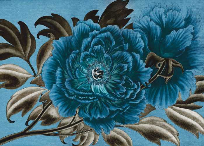 Photo murale intissé impression numérique Royal Peony