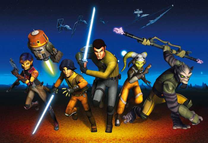 Photo murale Star Wars Rebels Run