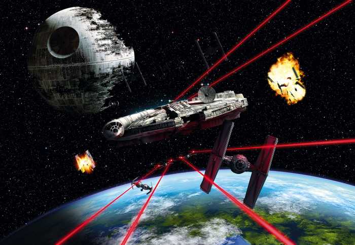 Photo murale Star Wars Millennium Falcon