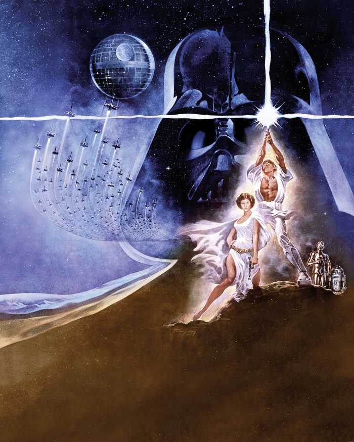 Photo murale intissé impression numérique Star Wars Poster Classic 2