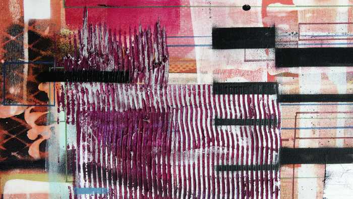 Photo murale intissé impression numérique Fringe Upswept