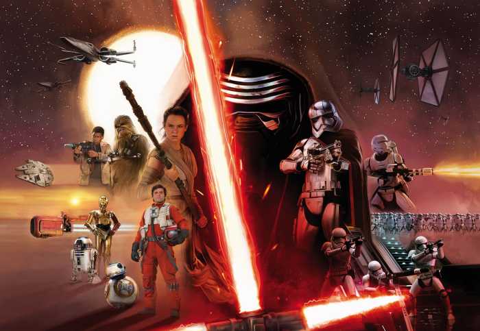 Photo murale Star Wars EP7 Collage