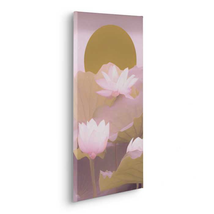 Tableau intissé Ombré Rosé