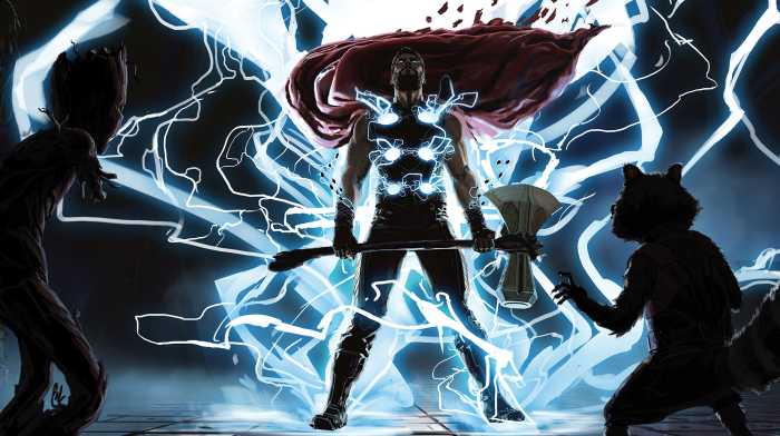 Photo murale intissé impression numérique Thor God of Thunder