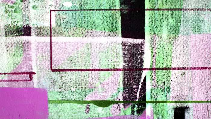 Photo murale intissé impression numérique Frames Facing pink