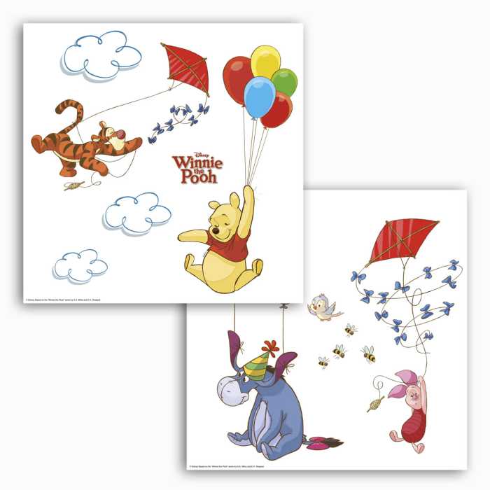 Sticker fenêtre Winnie The Pooh