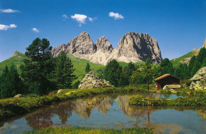 Photo murale intissé impression numérique Dolomiten
