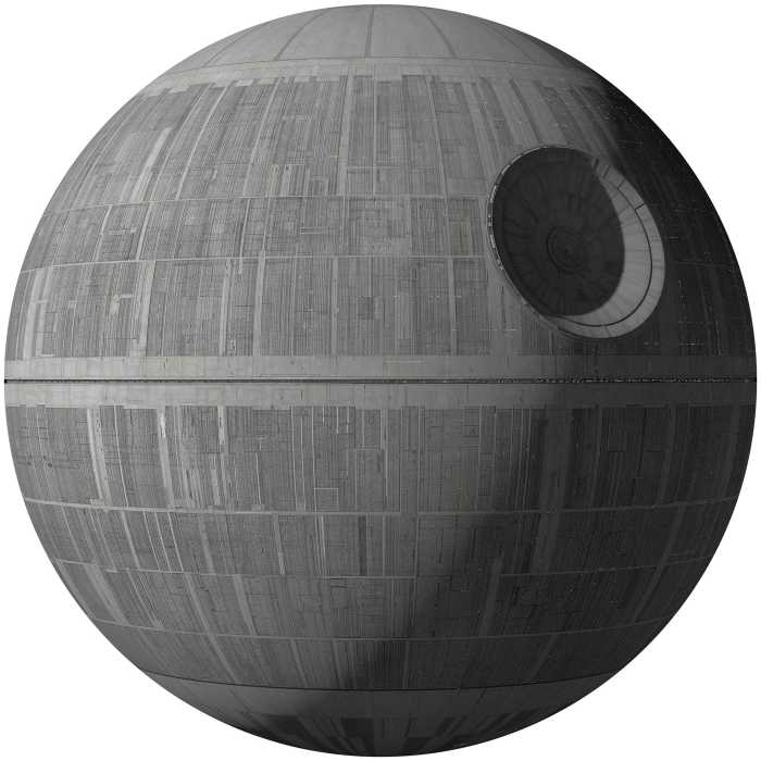 Sticker mural Star Wars XXL Death Star