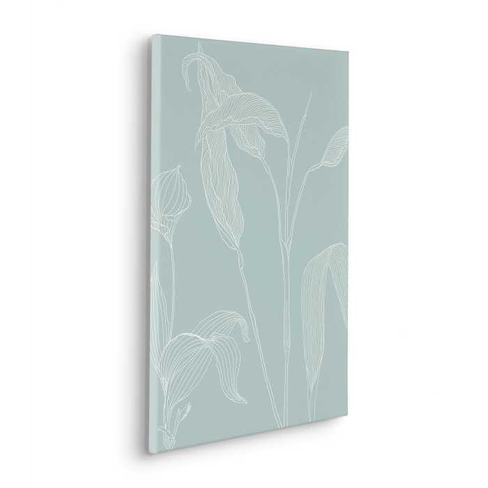Tableau intissé Minty Green