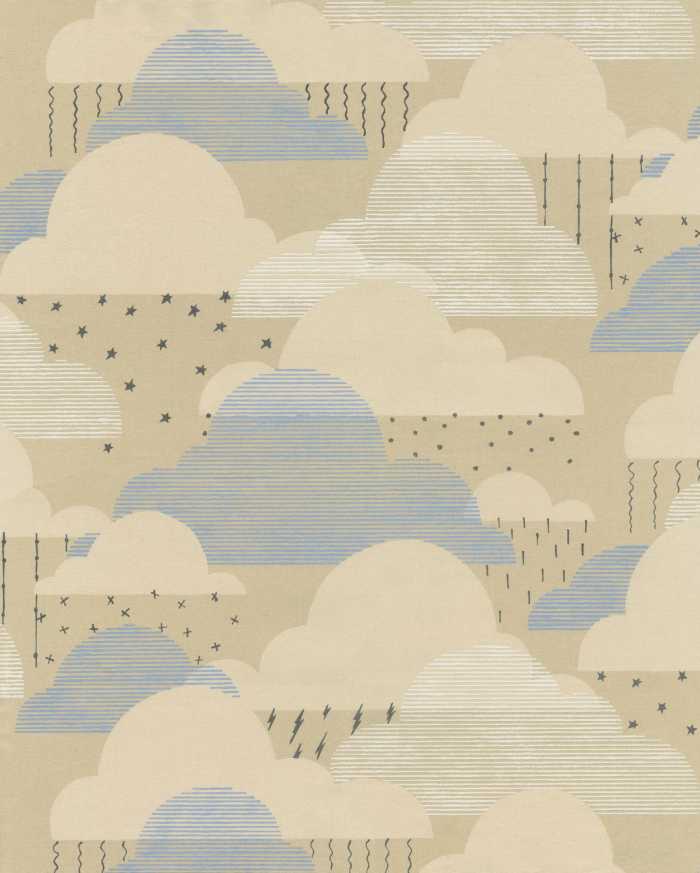 Intissé Standard Happy Clouds