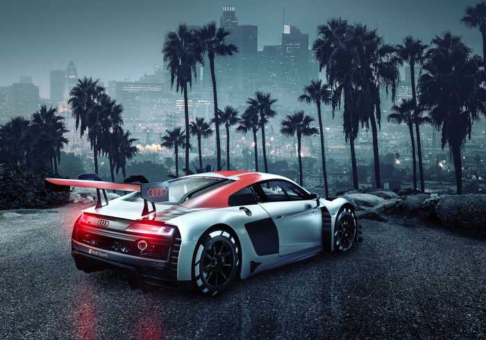 Photo murale Audi R8 L.A.