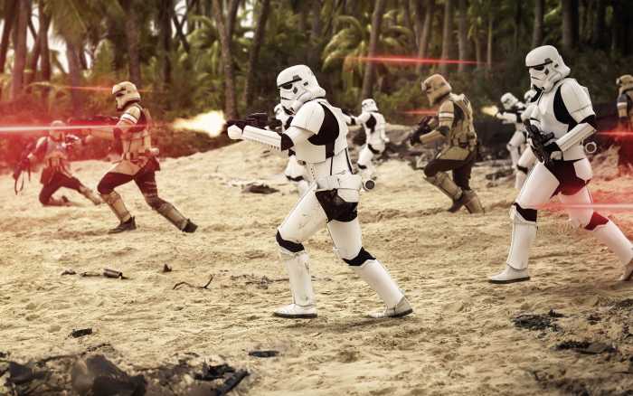 Photo murale intissé impression numérique Star Wars Imperial Strike II
