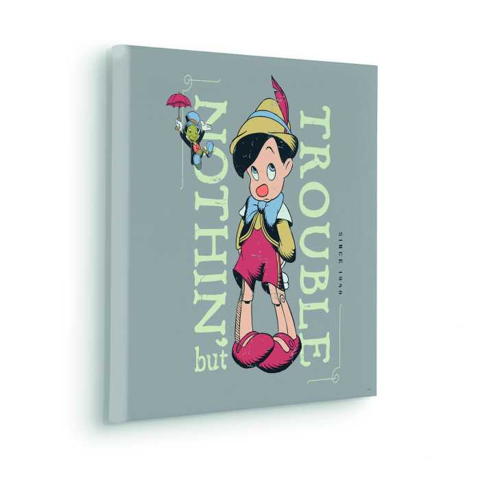 Tableau intissé Hey Pinocchio