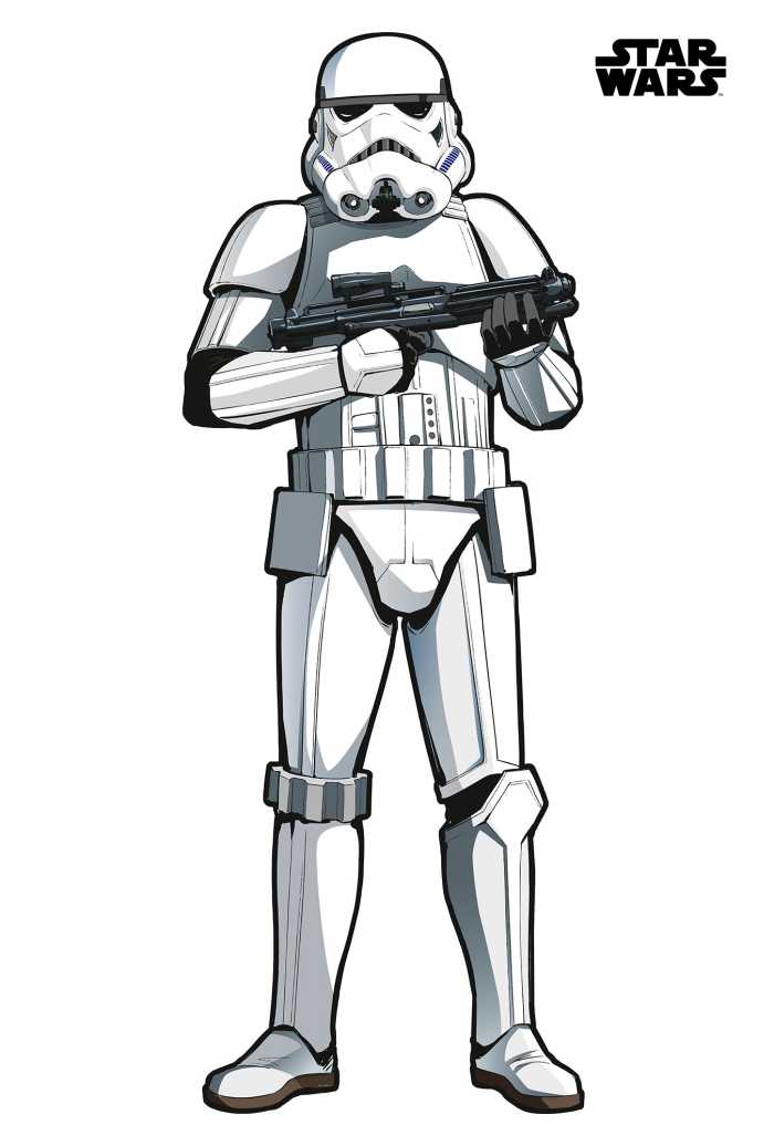 Sticker mural Star Wars XXL Stormtrooper