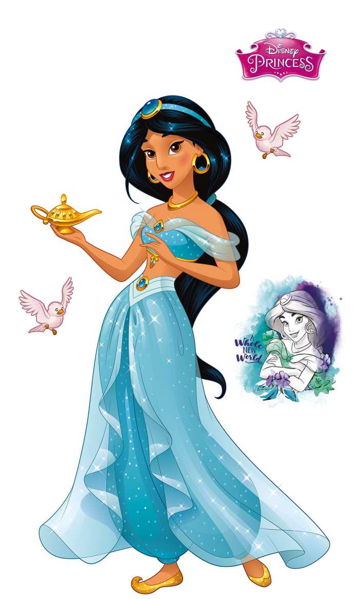 Sticker mural Jasmin XXL