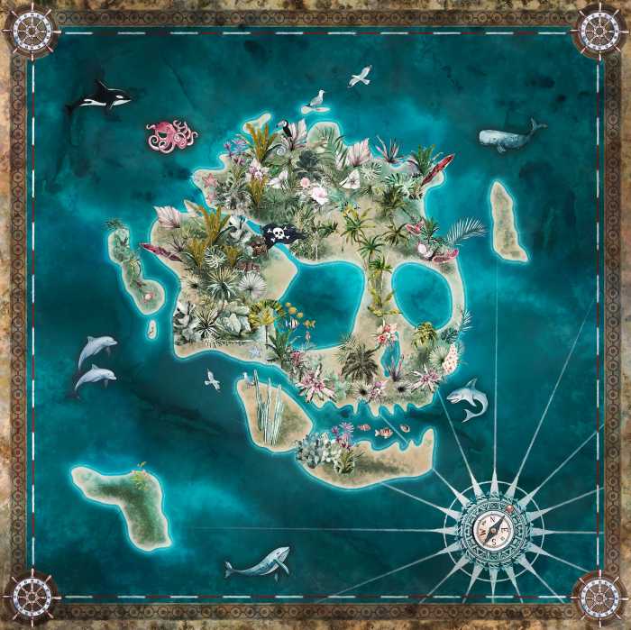 Photo murale intissé impression numérique Skull Island