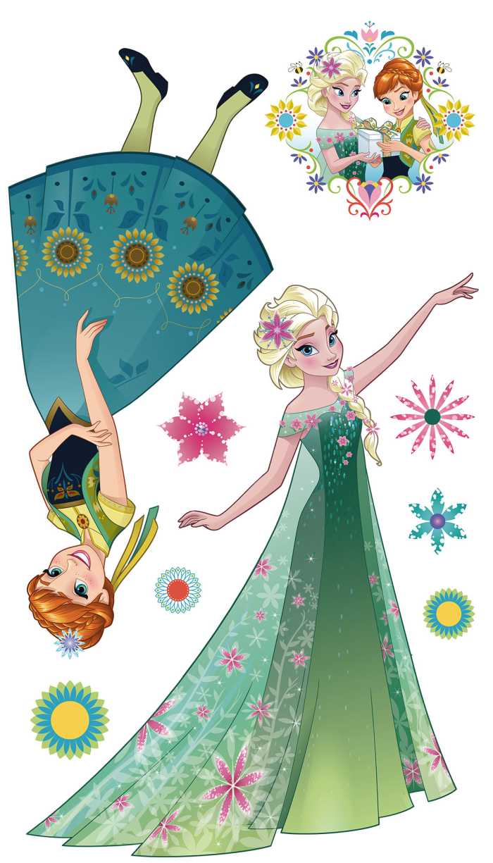 Sticker mural Frozen Springtime XXL