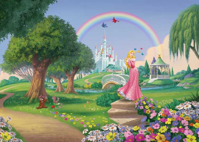 Intissé Disney Princess Rainbow