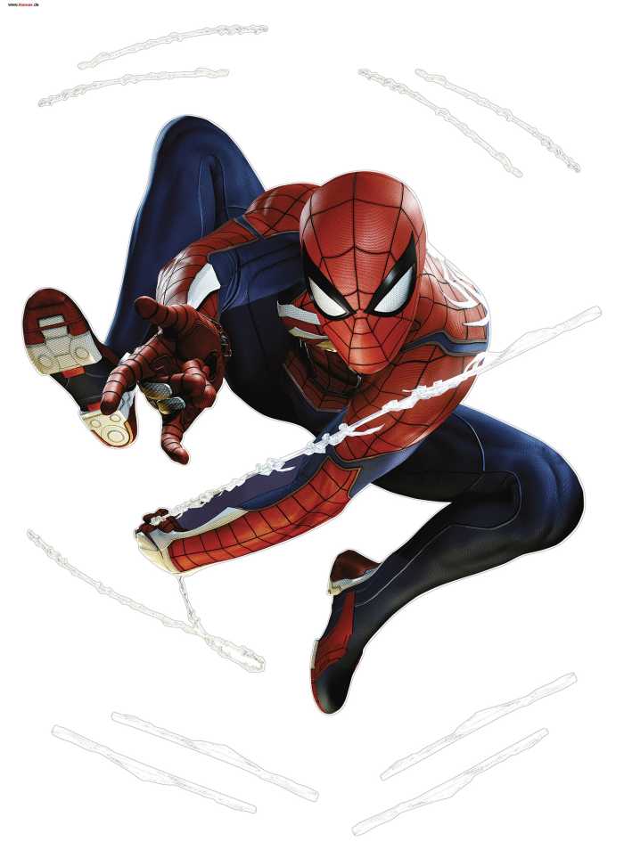Sticker mural Marvel Spider-Man Night