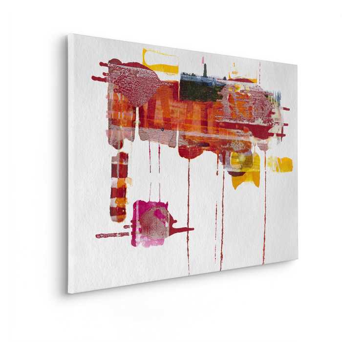Tableau intissé Ruby Red