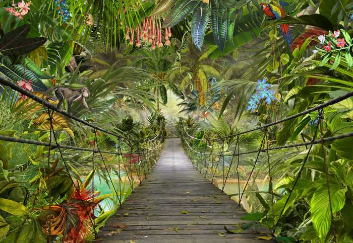 Photo murale Wild Bridge