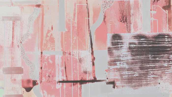 Photo murale intissé impression numérique Dice Rolling lightgrey-rose