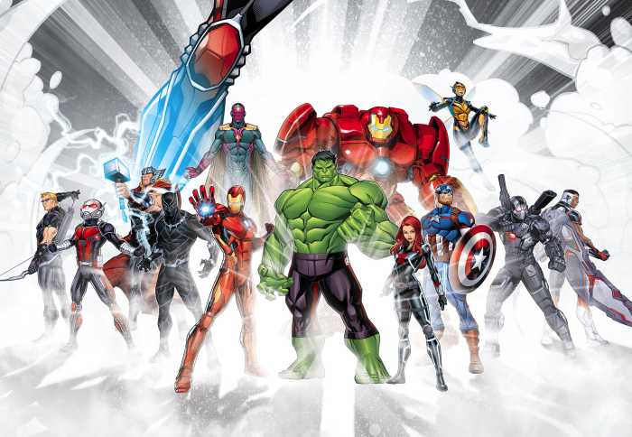 Photo murale Marvel Avengers Unite