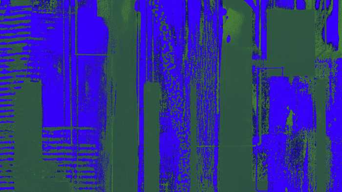 Photo murale intissé impression numérique Straight Upright blue-apple