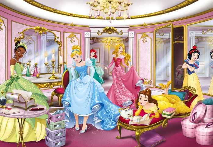Photo murale Disney Princess Mirror