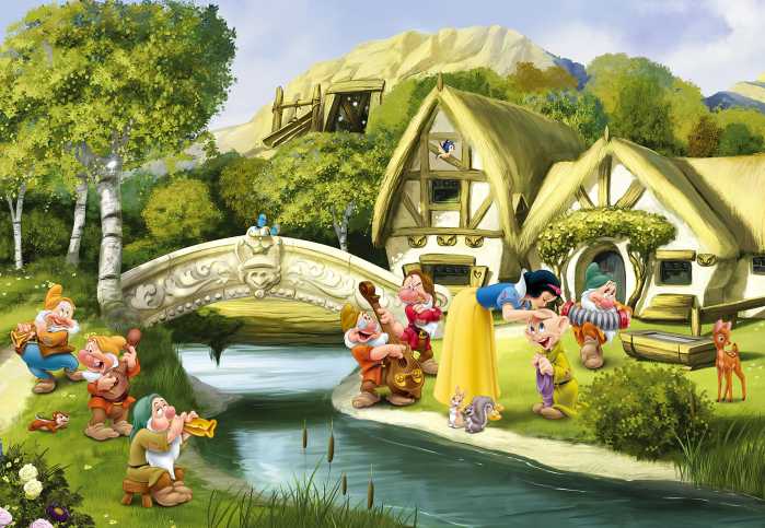 Photo murale Snowwhite