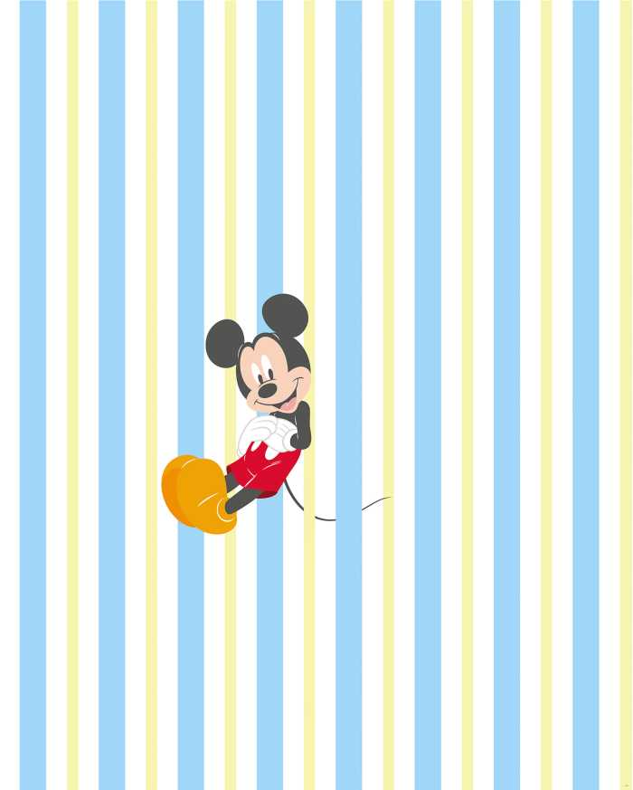 Photo murale intissé impression numérique Mickey Relax