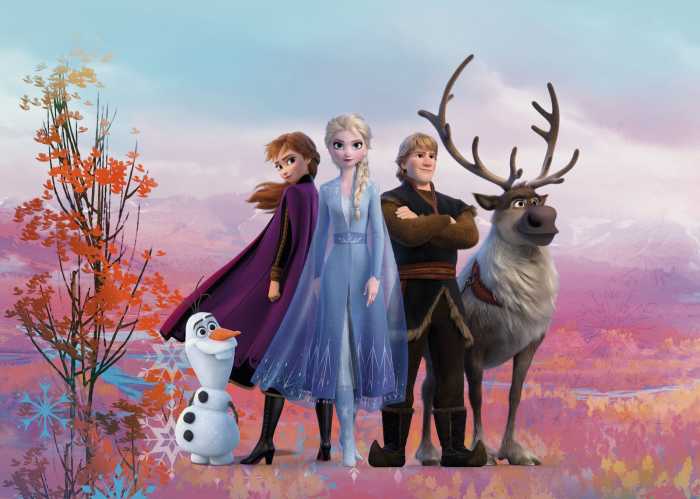 Photo murale intissé impression numérique Frozen Iconic