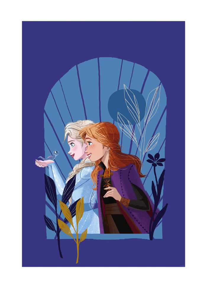 Poster d'art Frozen Mockingbird