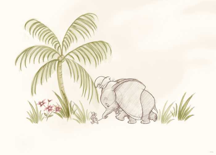 Poster d'art Follow me Dumbo!