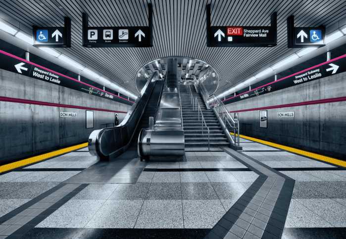 Photo murale Subway