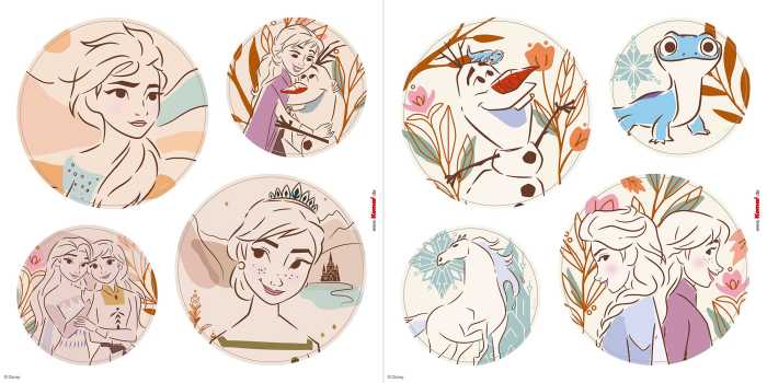 Sticker mural Frozen Destiny